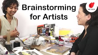 BRAINSTORMING for Artists: Step by Step Demo