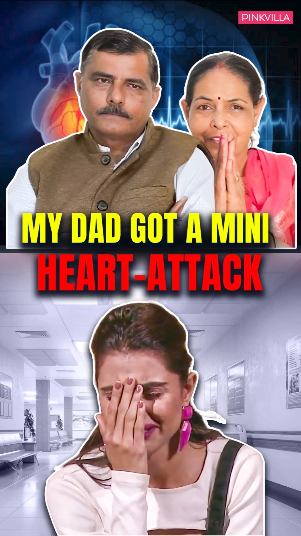 Priyanka Chahar Choudhary's Dad Got A Mini HEART-ATTACK At Her Shoot Location | #shorts #family #tv