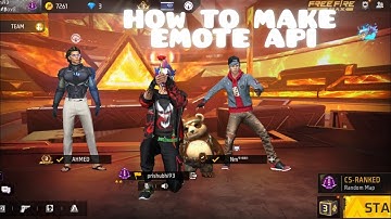 ✨How To Make Emote api + Gost Bot in Free Fire 📁🔥
