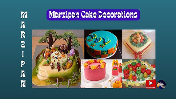 MARZIPAN Cake Decorations that will AMAZE your guests!| Sweet #cake Decorations for Your Next #party