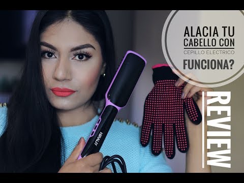 HAUL REVIEW CEPILLO ALISADOR Hair Straightening Brush HIRALIY, FUNCIONA? @maryto1000