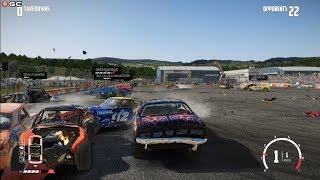 Madman Stadium "Demolition Arena Car War Games" Wreckfest Pc Gameplay FHD screenshot 2