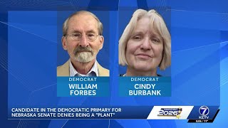 Calon yang mencalonkan diri untuk nominasi Demokrat untuk Senat Nebraska membantah menjadi "agen ...