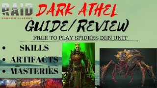 Dark Athel In-Depth Guide\/Review| Raid: Shadow Legends