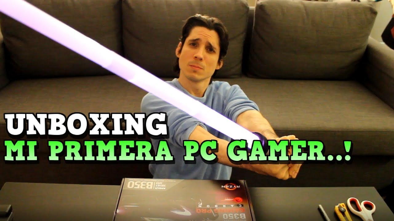 UNBOXING Y ARMANDO MI PRIMERA PC GAMER - VLOG [RidoMeyer] - YouTube