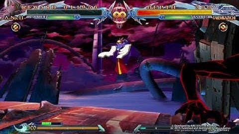 BlazBlue Chronophanasma Extend Un-Unlimited Lambda 11 Abyss Mode #3