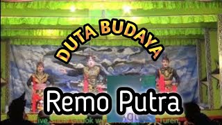 Ludruk DUTA BUDAYA, Tari Remo Putra, Live Show Gedok wetan kecamatan Turen 