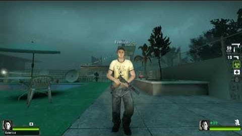 Left 4 Dead 2 - Dark Carnival Highway (c2m1) grenade throw idle strat