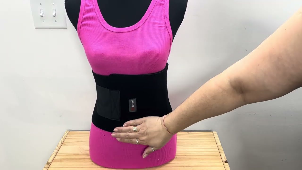Waist Trainer for Women Lower Belly Fat, Elastic Sweat Band for Stomach Weight Loss, Waist Trimmer
