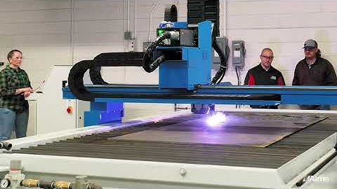 Aims Welding Technology: AKS X-Definition accu-kut CNC Plasma Cutting System