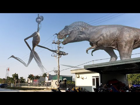 Khủng Long Bạo Chúa Khủng Long Bạo Chúa - Khung log bao chua - khủng long bạo chúa đại chiến quỷ đầu loa | tyrant dinosaur vs siren head