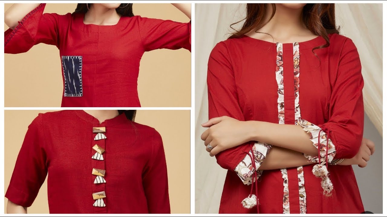 simple kurti designs for stitching Archives - Samyakk: Sarees | Sherwani |  Salwar Suits | Kurti | Lehenga | Gowns | Mens Wear