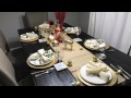 Christmas Tablescape Ideas; using items from Dollar Tree #Dollartreetablescape #Christmas tablescape