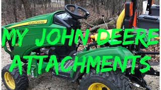 John Deere 1023e or 1025r Tractor Attachments. See Description!!!!