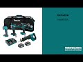 Makita GT401M1D1 40V XGT Brushless 4-Piece Combo Kit - Genuine OEM Product
