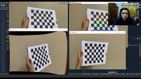 Camera Calibration using Matlab R2021a & Python 3.8 (Spyder IDE)