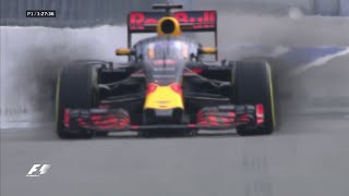 Daniel Ricciardo tests Aeroscreen in F1