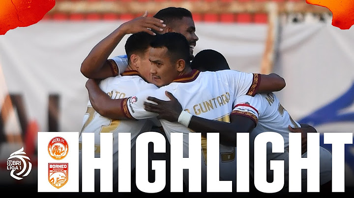Highlight Arema FC 0-2 Borneo FC | Menang di Blitar, Pembalasan di Final Piala Presiden! MANYALA
