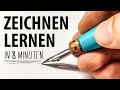 Wie man in 8 Minuten Zeichnen lernt (Kein clickbait) | Drawinglikeasir