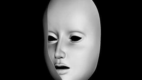 The rotating mask illusion