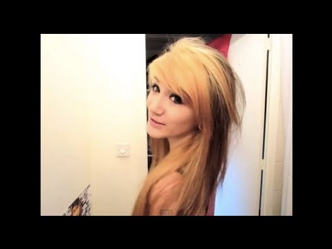 How To Dye Scene Indie Hair Youtube
