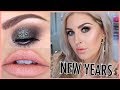 NYE Sparkly Makeup Tutorial! ✨😚 Chit Chat GRWM 💕