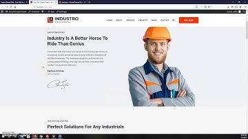 Industro One Click Import Demo Content