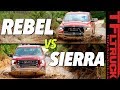 $60,000 Off-Road Truck Battle: Ram Rebel vs GMC Sierra AT4 vs Texas Mud