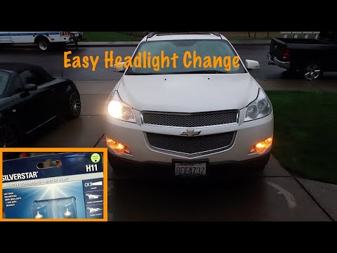 installing-new-headlights-in-the-chevy-traverse