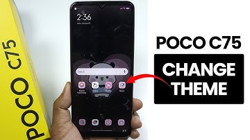 How to Change Theme in Poco C75 - Customize Theme
