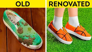 Transforming Worn-out Shoes: Reviving and Repairing