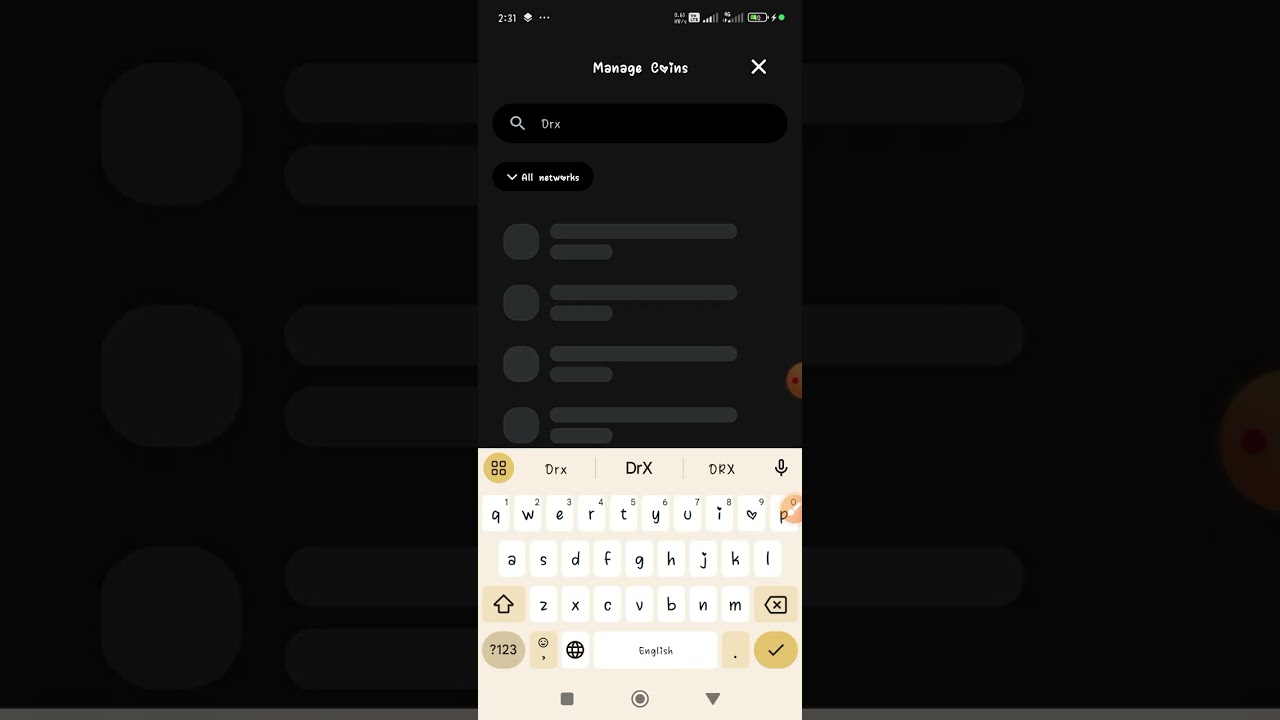 How To Add Drx Token On X Portal Wallet 