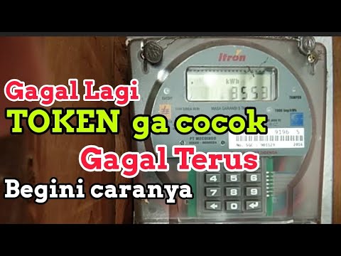 Token Listrik Gagal di isikan. Pulsa Token tidak masuk. Begini cara