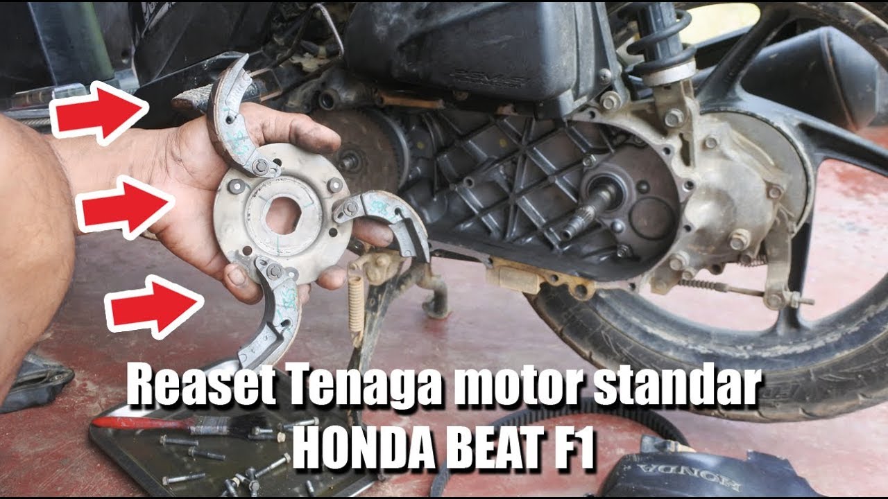 Rubah Tenaga Motor Standar Bertambah Honda Beat F1 Youtube