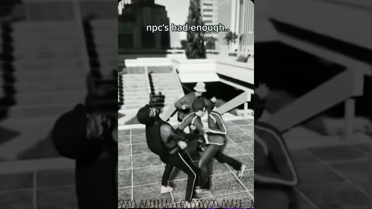 Gta V npc’s fighting back
