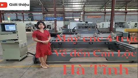 Máy cnc đục tượng của công ty Đông Phương về đến Hà Tĩnh