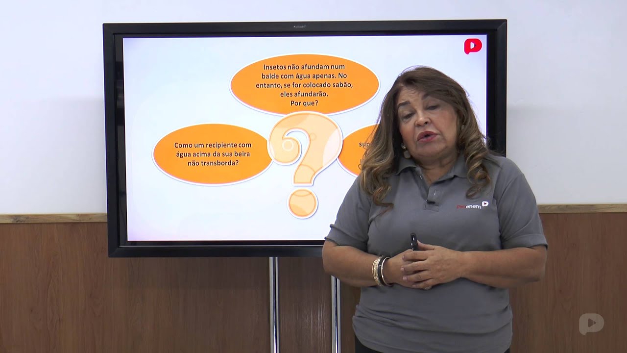 Bilogia - Propriedades emergentes da água enem descomplica 2019