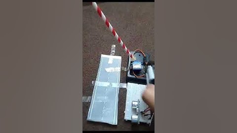 Gate Barrier System in Arduino