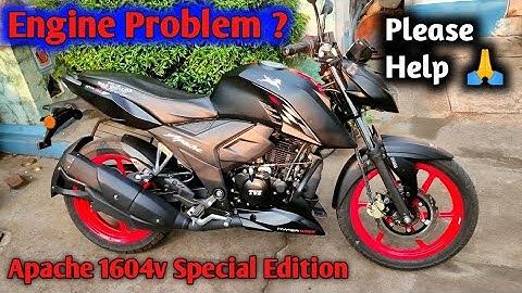 Engine Problem in Apache 160 4v Special Edition | Sound Coming from Engine