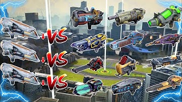 WR🔥Tamer[-30%Nerf] VS Light Weapon Weapon Comparisons |WAR ROBOTS|