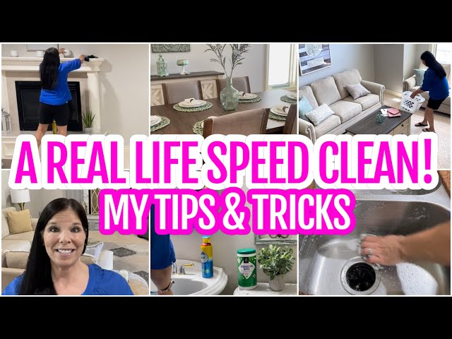 10 Speed Cleaning Tips that Save Time