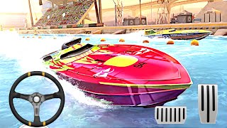 Top Boat Racing Simulator 3D - Xtreme Boat Racing Speed Jet Ski Stunt Games -Android Gameplay screenshot 4