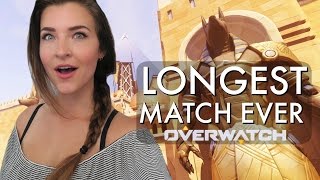 LONGEST MATCH EVER! (Overwatch Competitive) | Kitty Plays