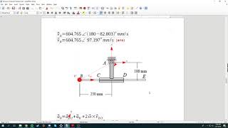 MA1001 Dynamics Tutorial 6 Q4
