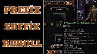 Grim Dawn Prefix/Suffix/Stat Reroll