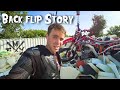 История одного трюка &quot;САЛЬТО НА МОТОЦИКЛЕ&quot;. DIRT BIKE BACKFLIP STORY.