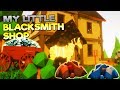 SECRET HIDDEN ORE FOUND BY ABANDONED HOUSE! - My Little Blacksmith Shop Update Gameplay