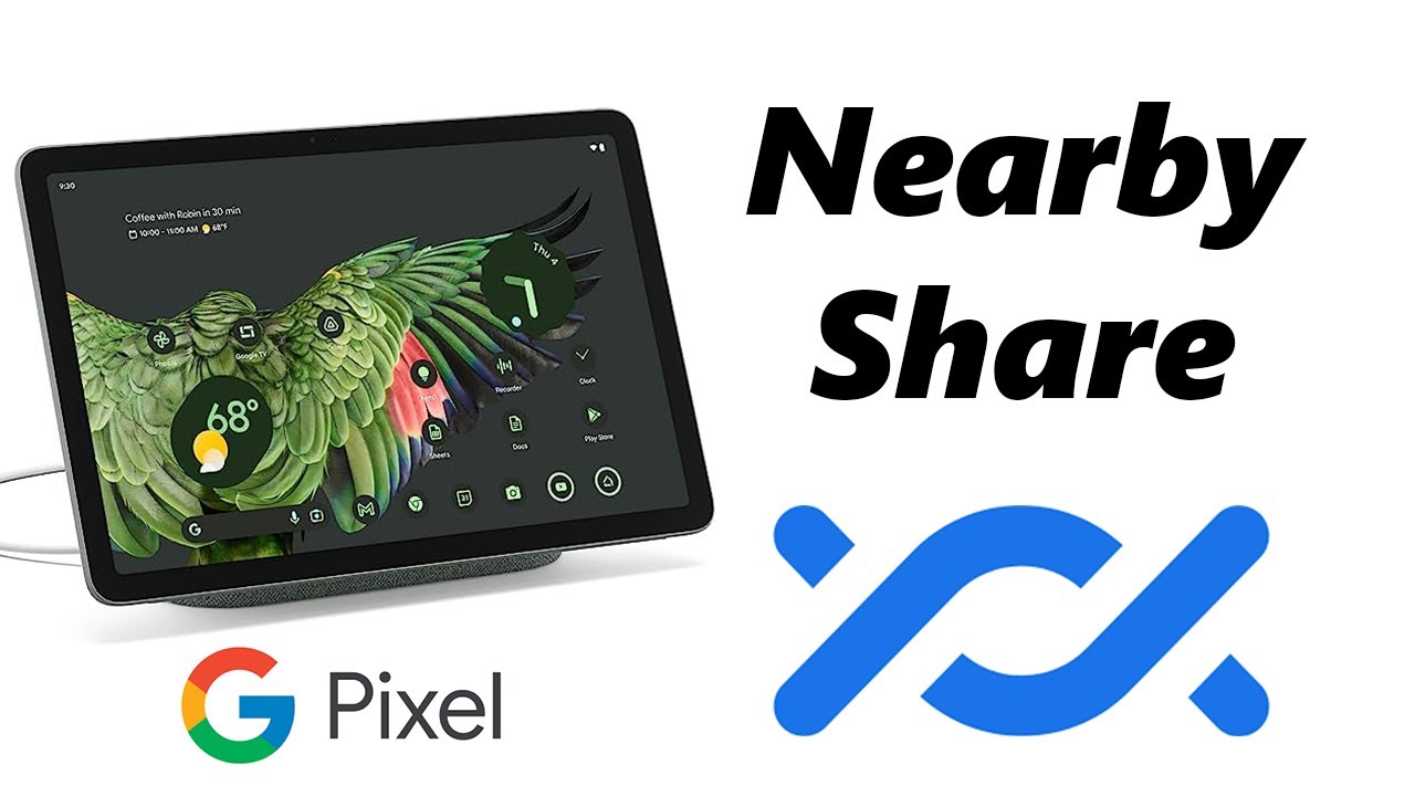 How To Enable / Disable Nearby Share On Google Pixel Tablet - YouTube