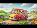 Los animales de la granja viajando en el tren: ¡Aventura sobre rieles! | Canciones Infantiles Rimas