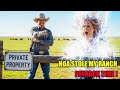 HOA Tried to Seize My Ranch—But I Electrified My Fences and Made Them Pay...